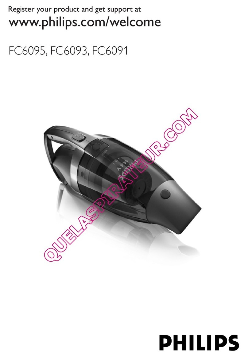 Philips Bruce FC6095 User manual