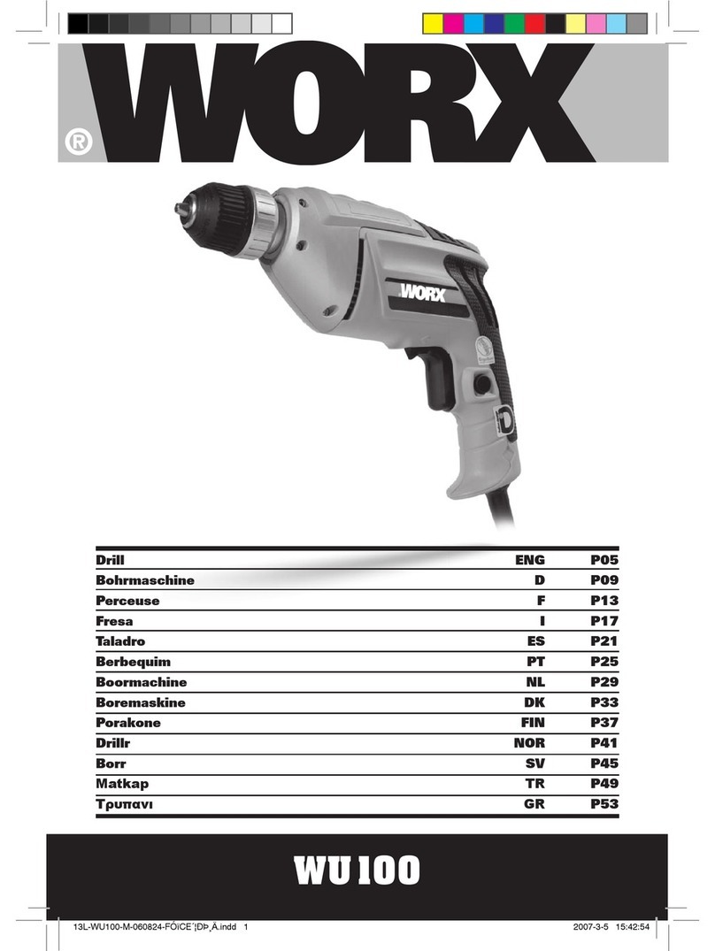 Worx WU100 User manual