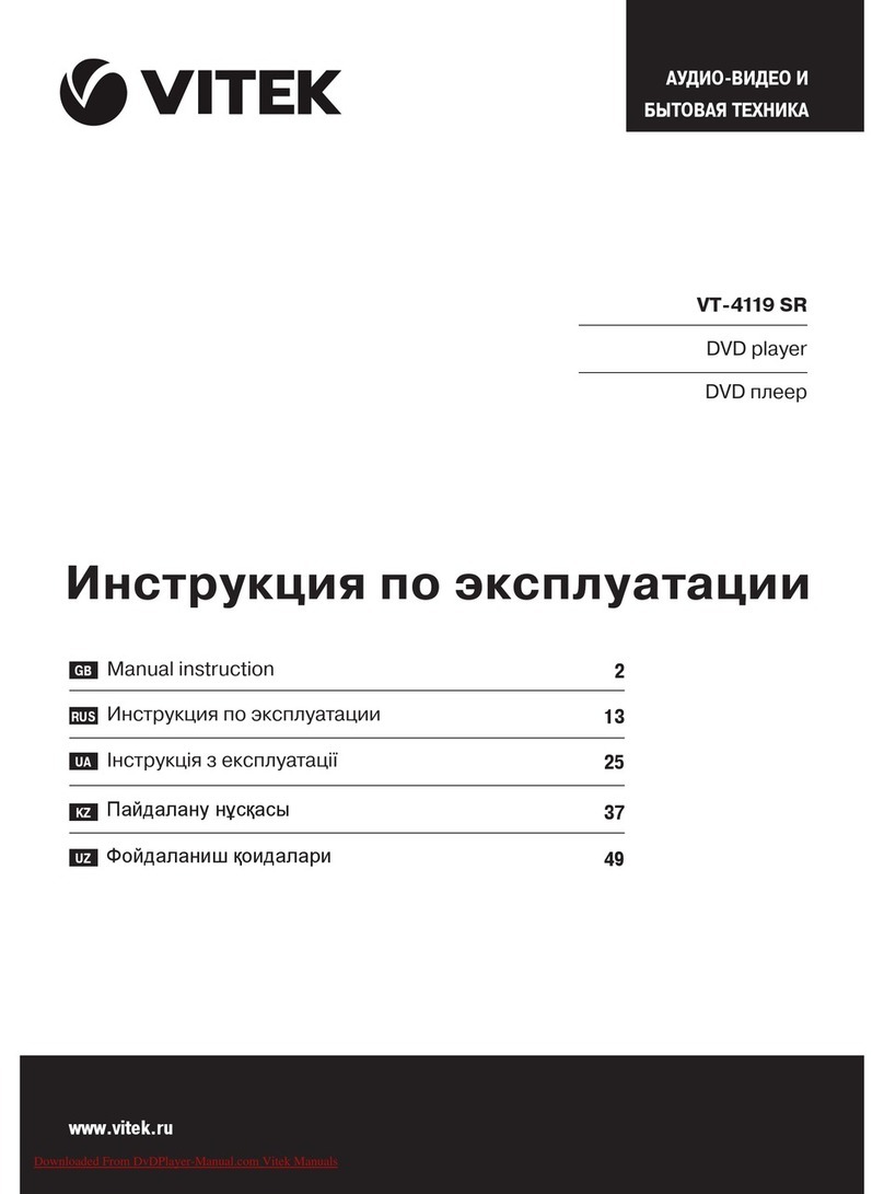 Vitek VT-4119 Simple manual