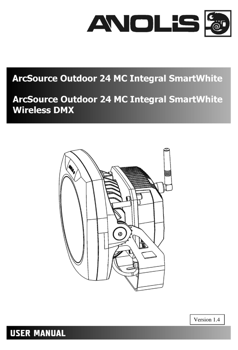 Anolis ArcSource Outdoor 24 MC Integral SmartWhite user manual