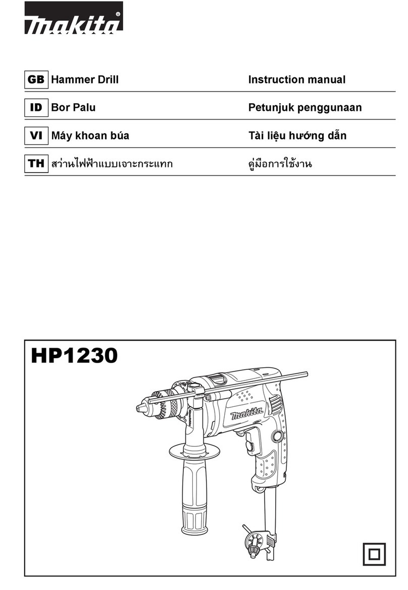 Makita HP1230 instruction manual