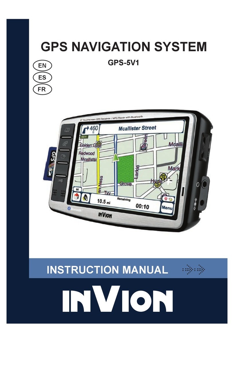Invion GPS-5V1 instruction manual