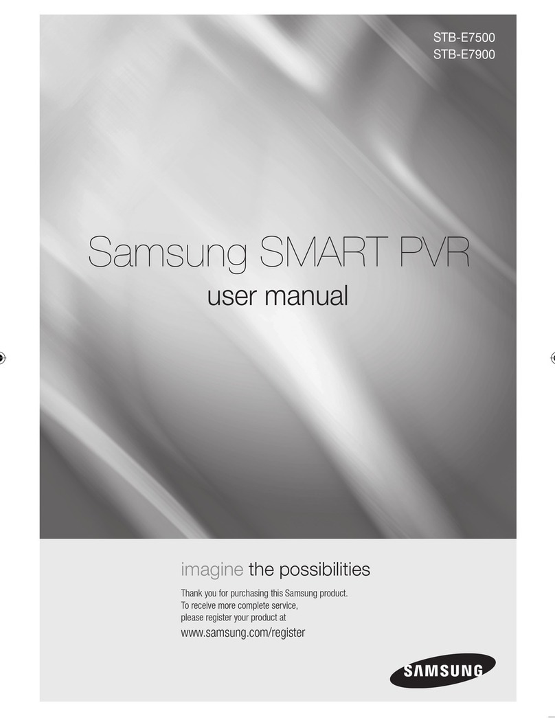 Samsung STB-E7500 user manual