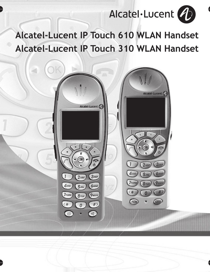 Alcatel-Lucent IP Touch 610 manual