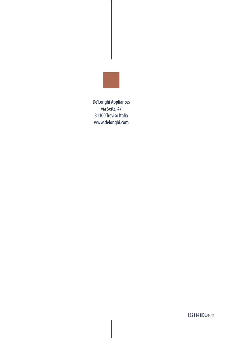 DeLonghi ICMO210 User manual