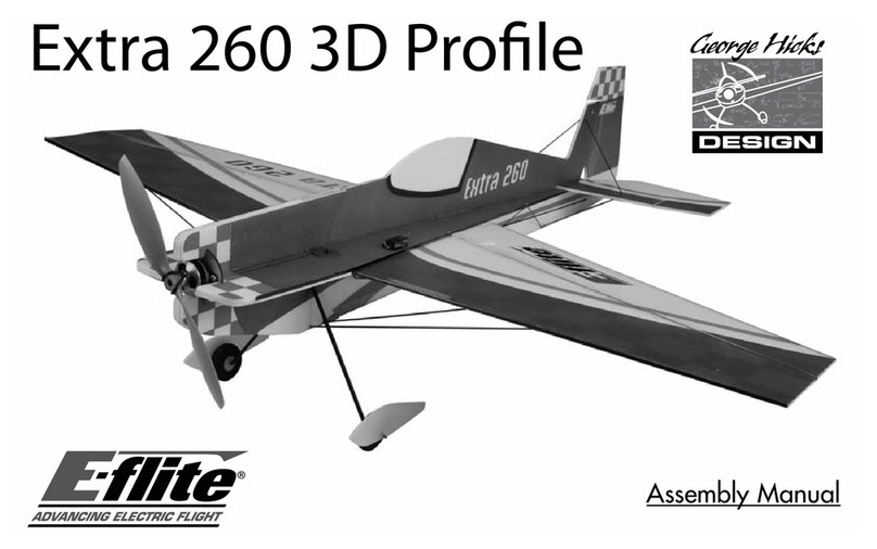 E-FLITE Extra 260 3D Profile Assembly manual