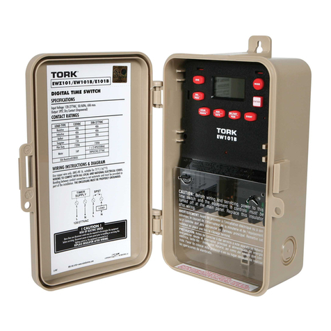 Tork EW101B instruction manual