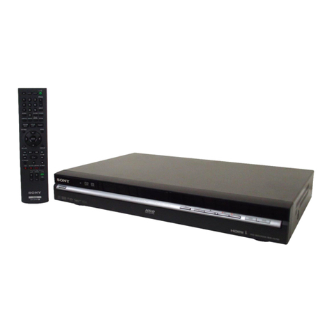 Sony RDR-GX350 User manual