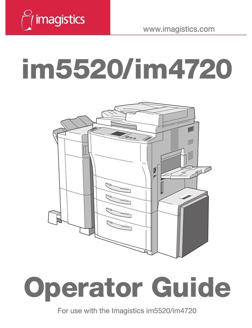 imagistics im5520 Operator's guide