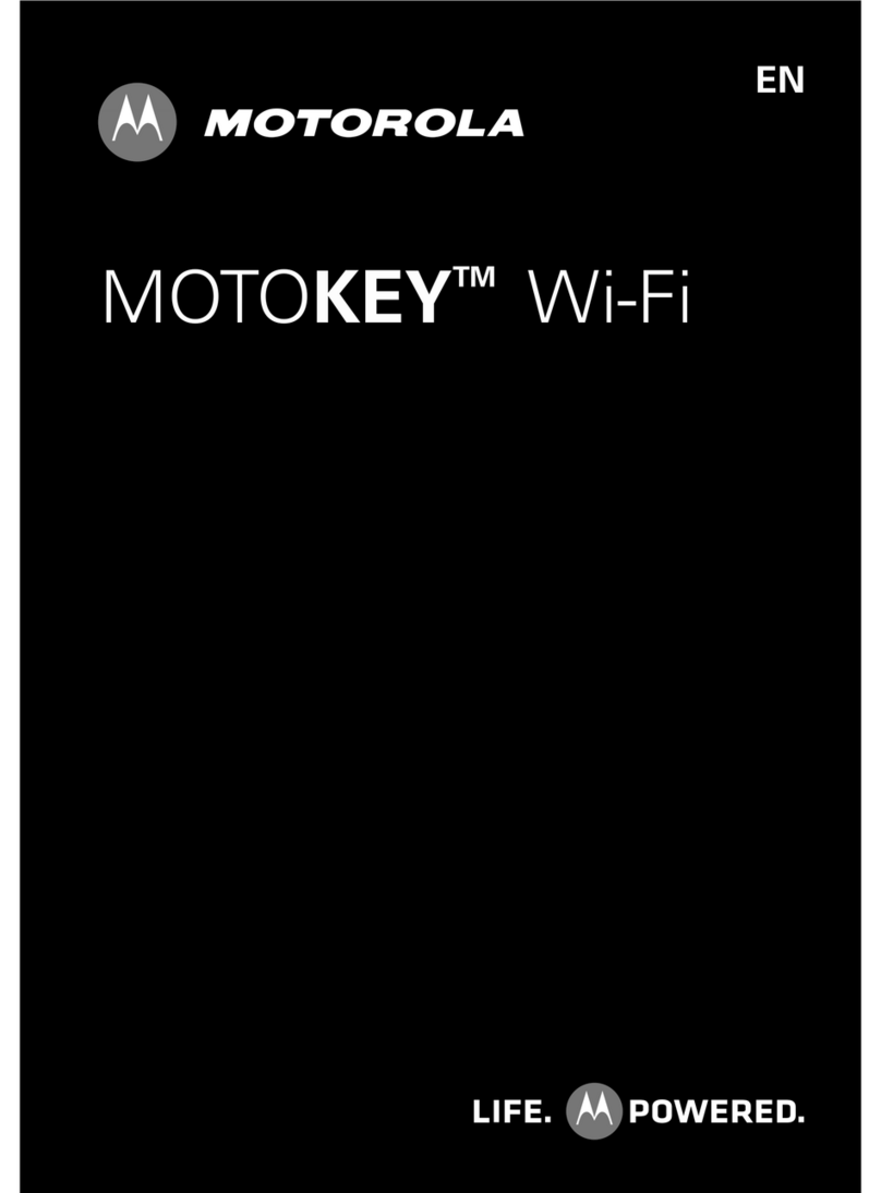 Motorola MOTOKEY Wi-Fi User manual