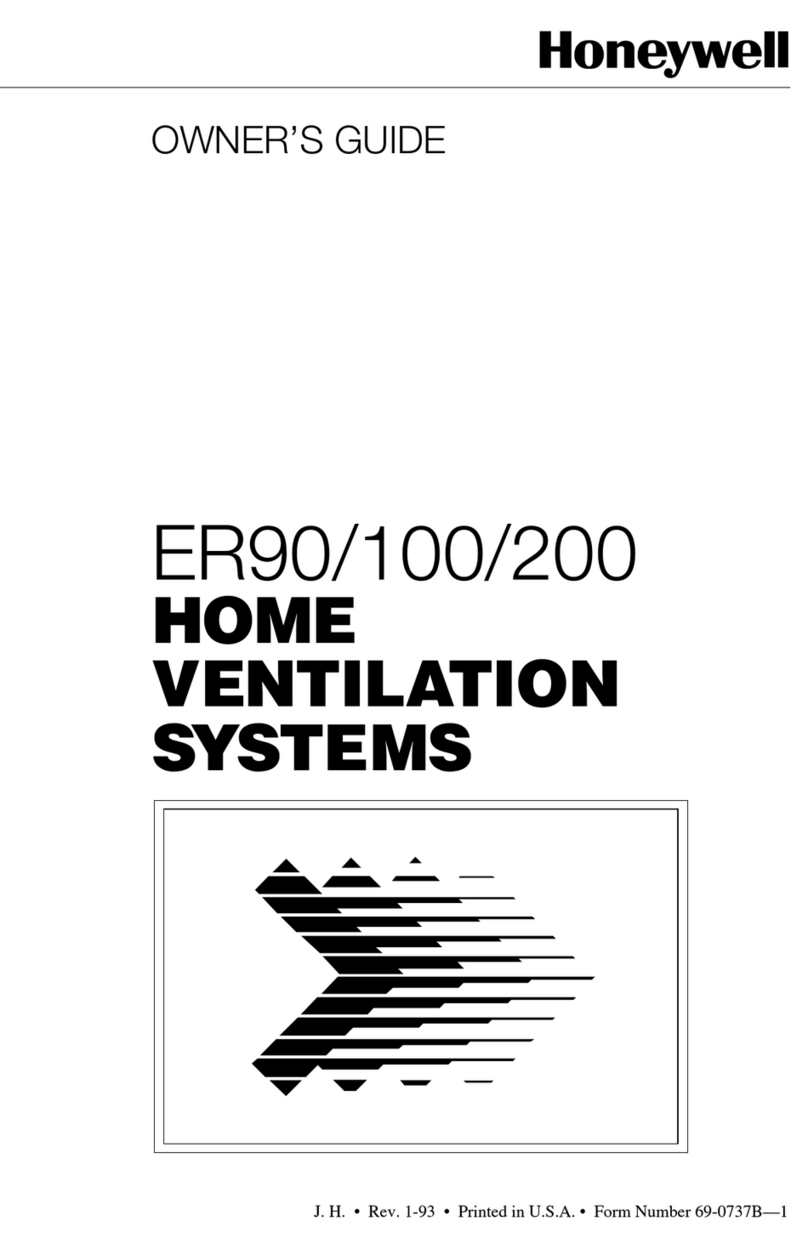 Honeywell ER90 User manual Honeywell ER90 User manual