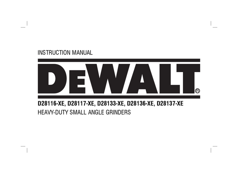 DeWalt D28116-XE instruction manual