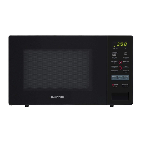 Daewoo KQG-9GPB Operating instructions & cook book