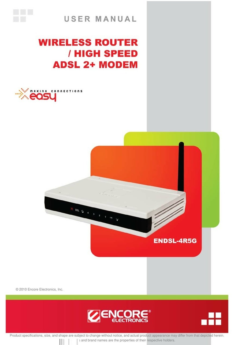 Encore ENDSL-4R5G User manual