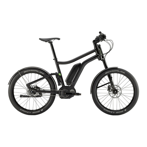 Cannondale CONTRO-E CM2491SM01 User manual