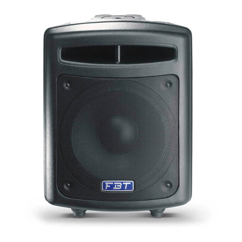 Fbt Maxx 9Sa operating manual