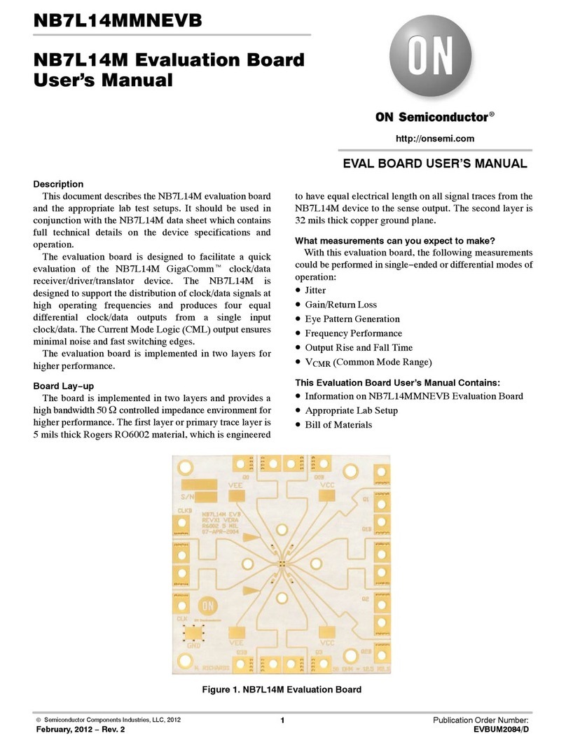 ON Semiconductor NB7L14MMNEVB User manual