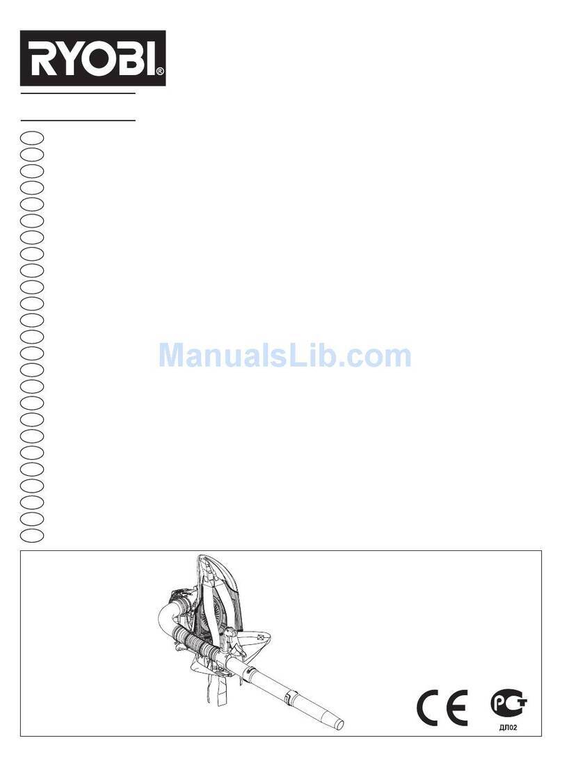 Ryobi RBL26BP user manual