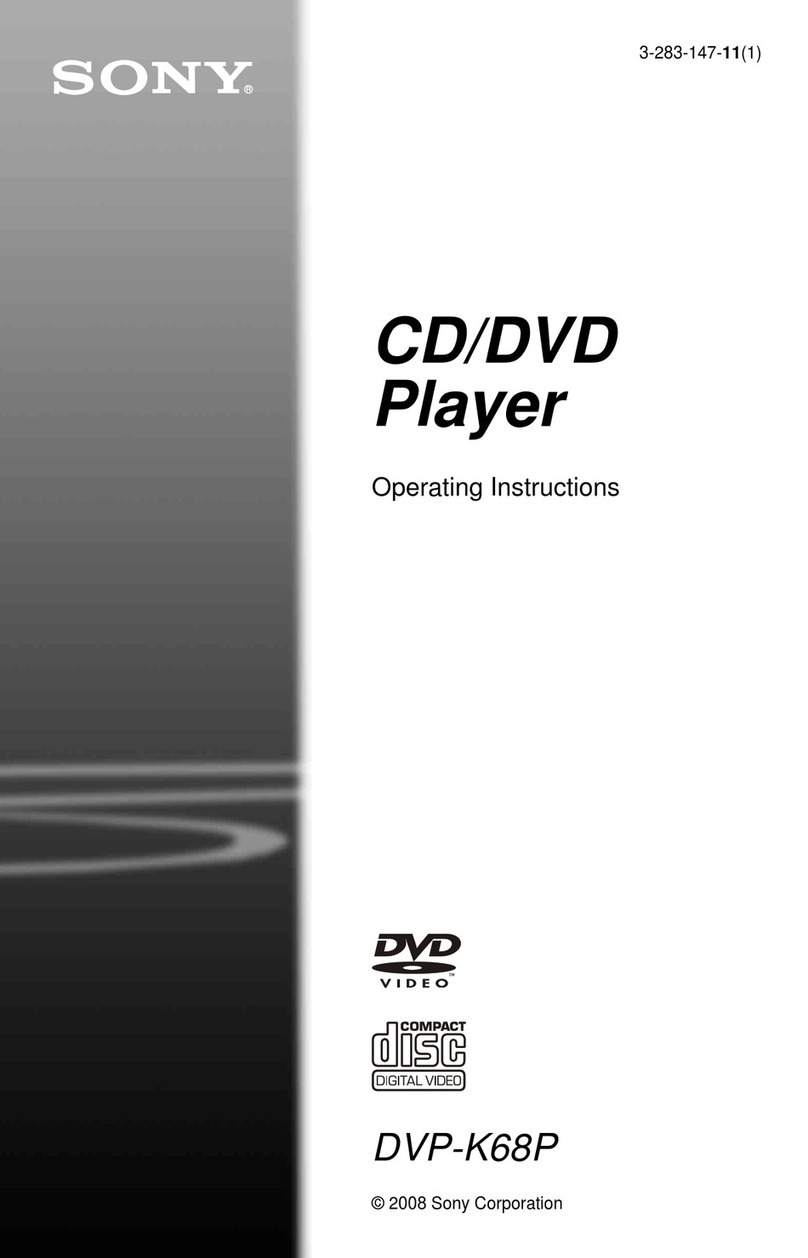 Sony DVP-K68P User manual