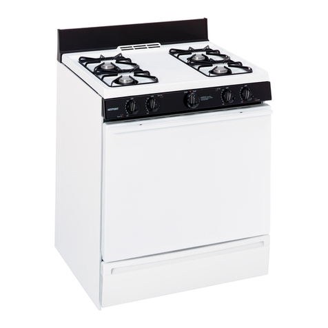 Hotpoint RGB508 Use and care & installation