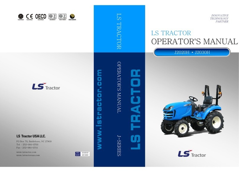 LS tractor J2020H User manual