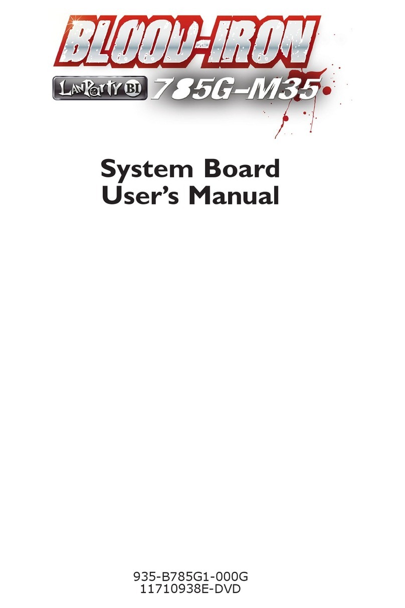 DFI Blood-Iron LanParty Bi 785G-M35 User manual