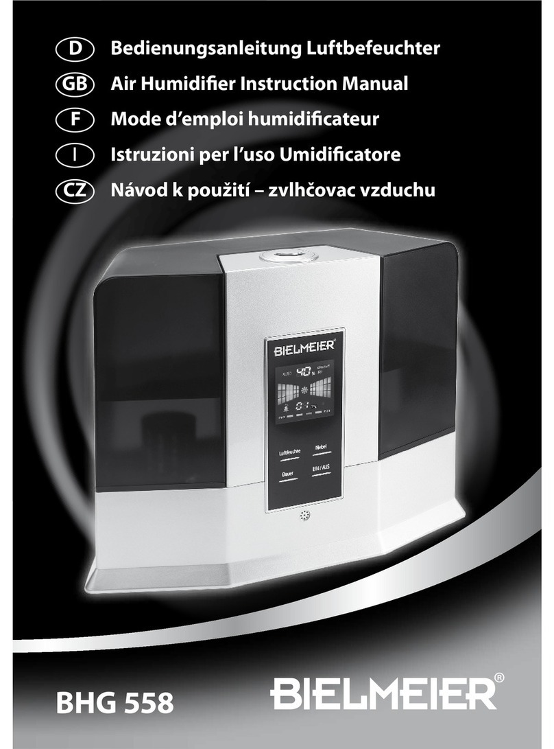 BIELMEIER BHG 558 instruction manual