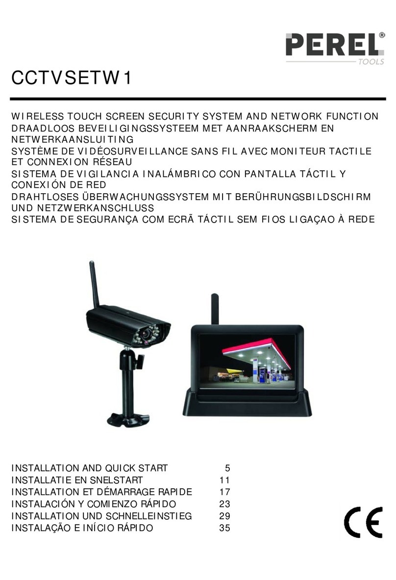 Perel CCTVSETW1 User manual