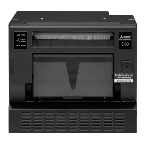 Mitsubishi Electric CP-D90DW User manual