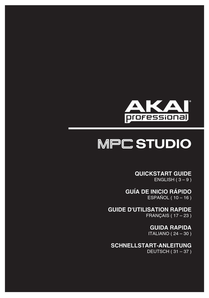 Akai MPC User manual