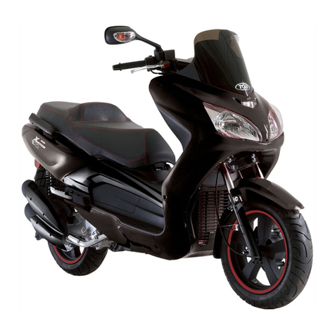 TGB X-MOTION 250 user manual