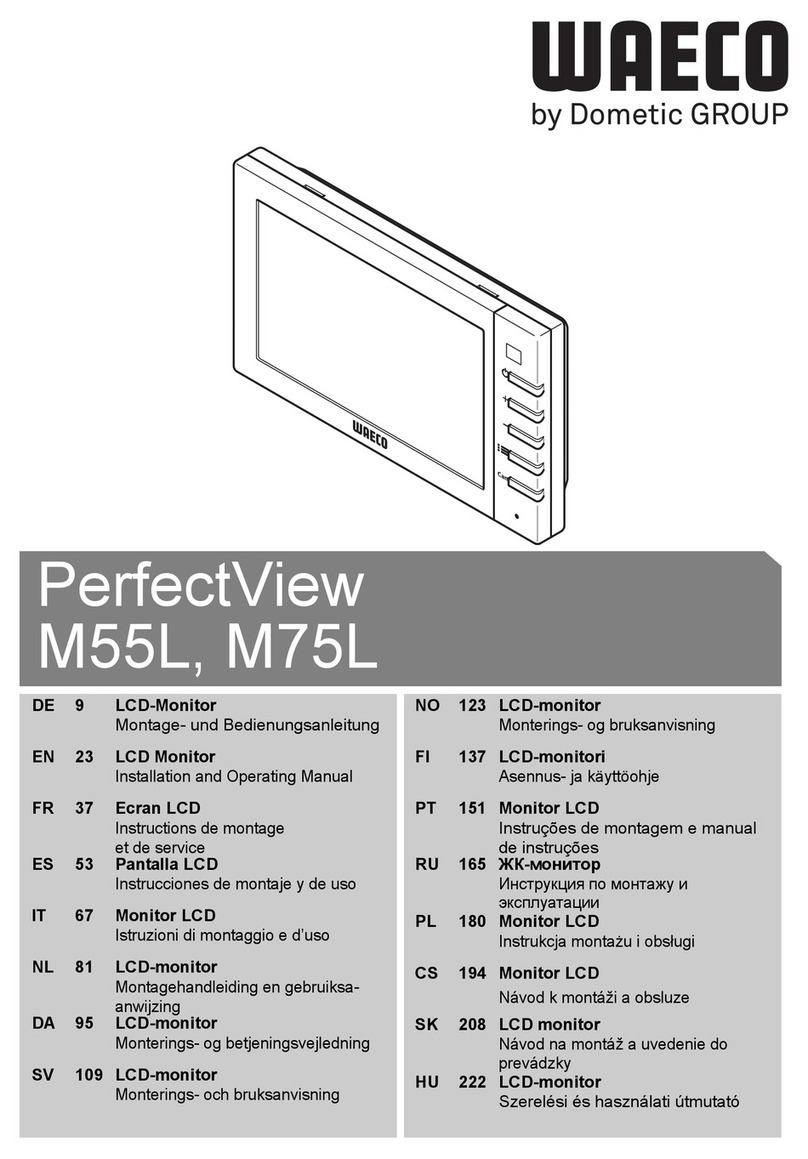 Waeco PerfectView M55L User manual Waeco PerfectView M55L User manual