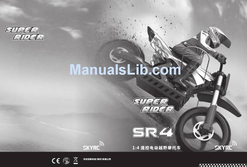 Skyrc Super Rider SR4 Quick start instructions
