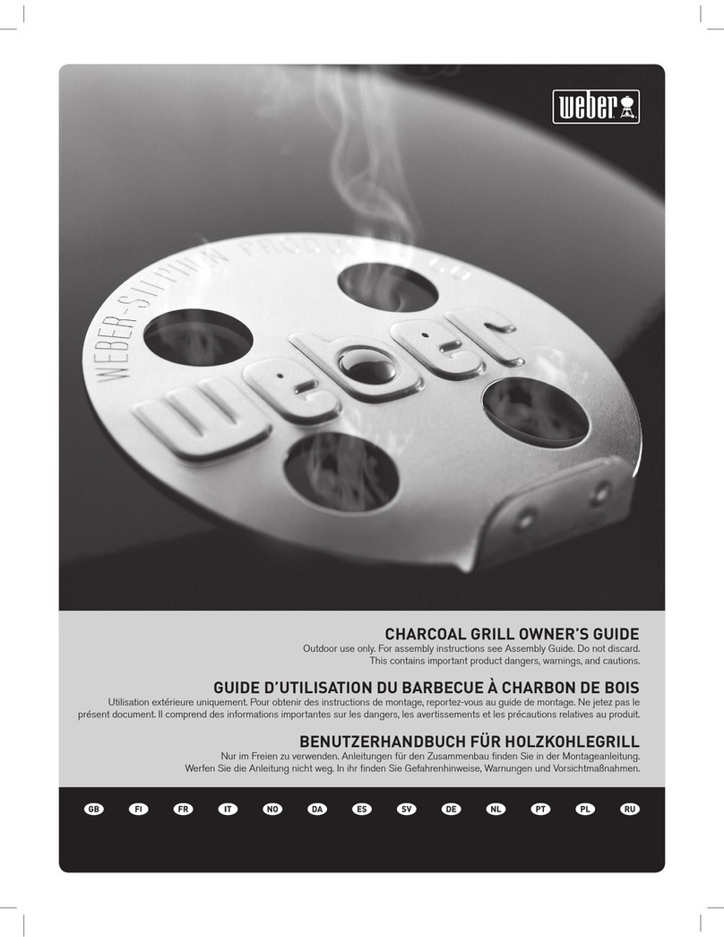 Weber 1481004 User manual