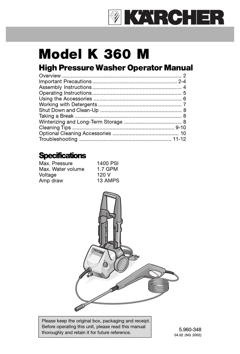 Kärcher K 360 M User manual