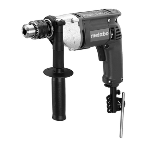 Metabo BE 622 S-R+L User manual