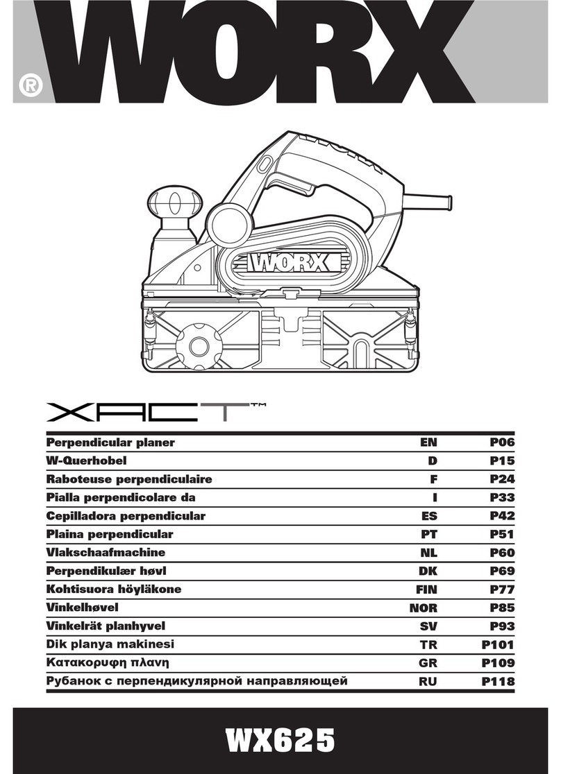 Worx WX625 User manual