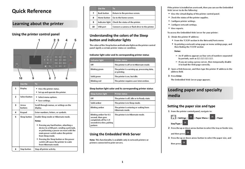 Lexmark CS410dn User manual
