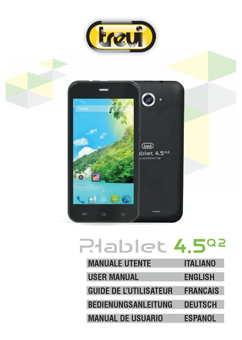Trevi PHablet 4.5 Q2 User manual Trevi PHablet 4.5 Q2 User manual