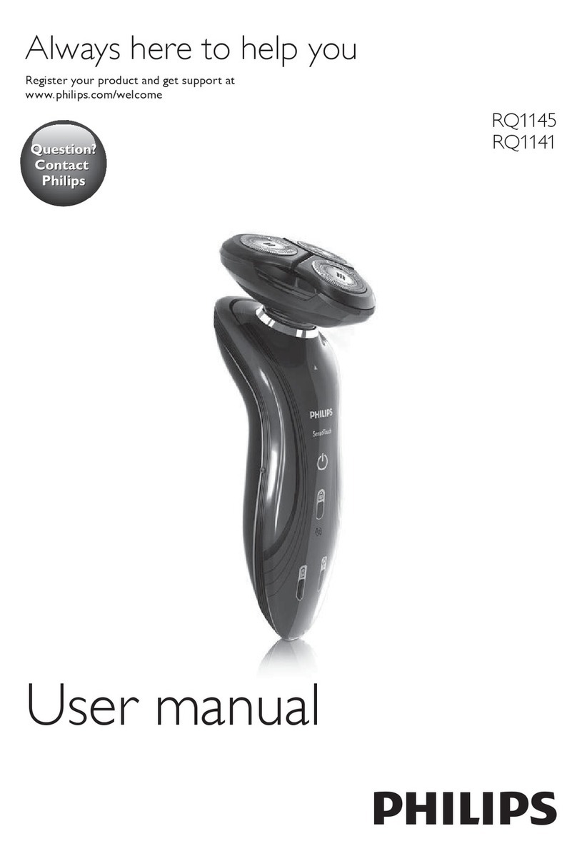 Philips RQ1145 user manual