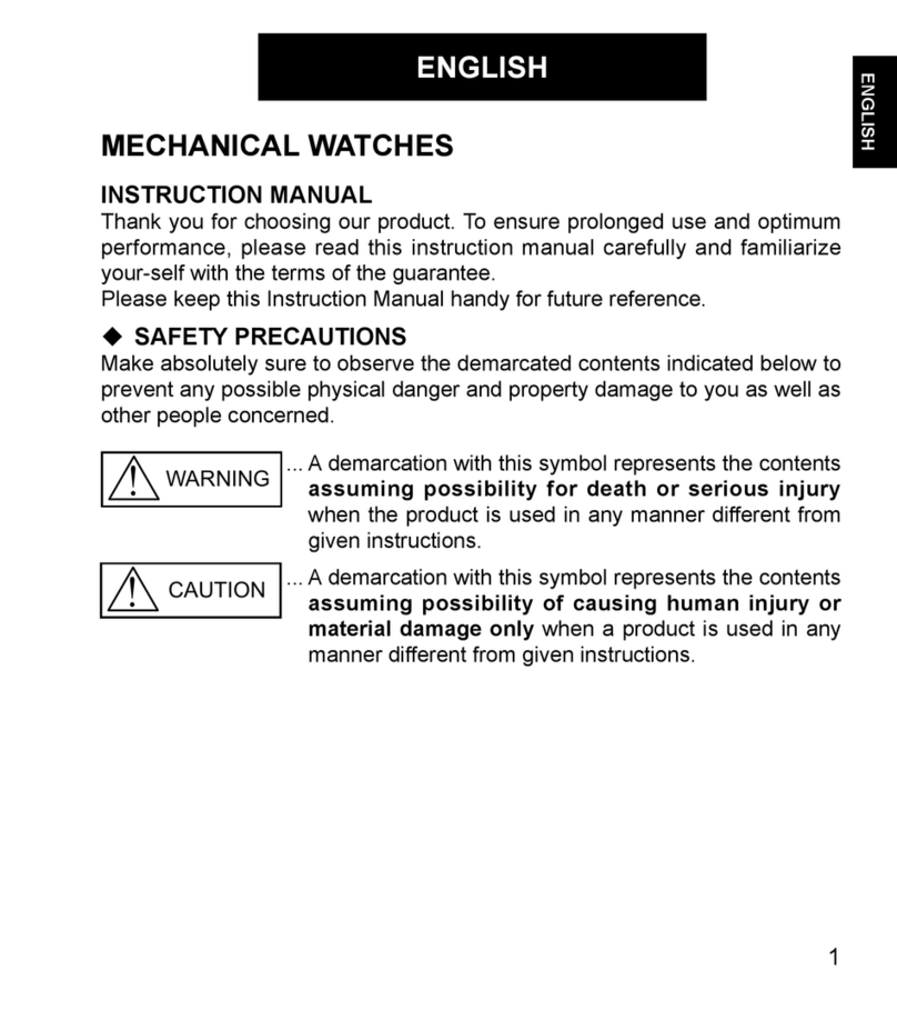 Orient AA F69 User manual