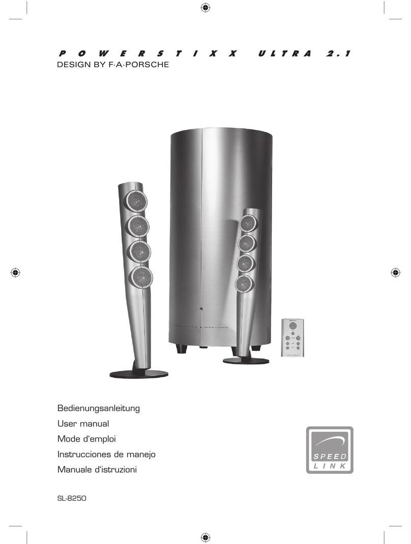 Speed Link SL-8250 User manual
