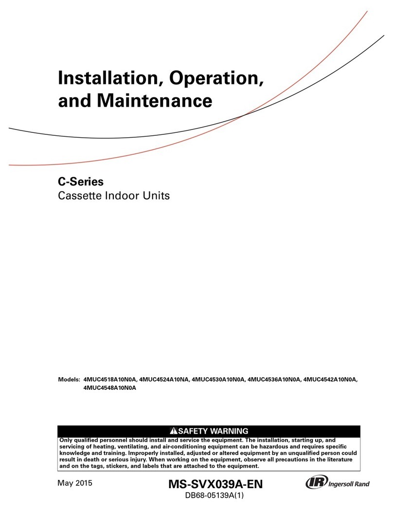 Ingersoll-Rand 4MUC4518A10N0A Owner's manual