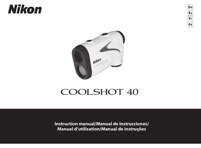 Nikon Coolshot 40 instruction manual