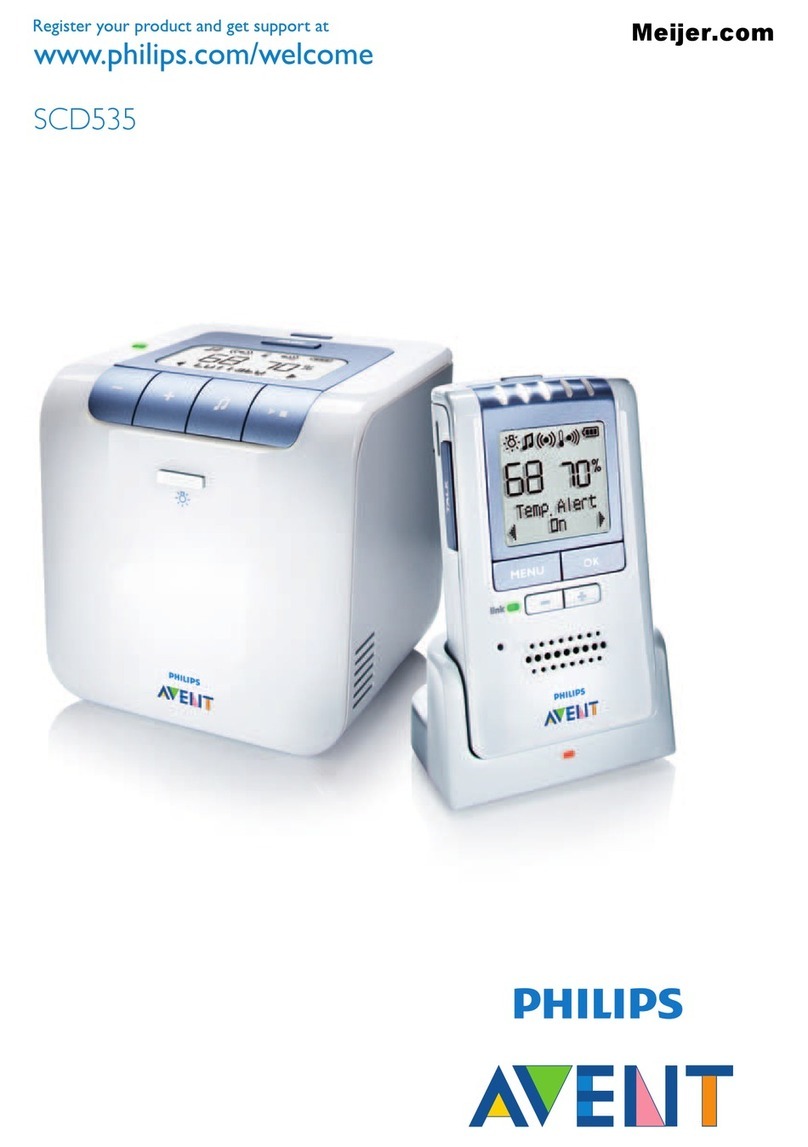 Philips AVENT AVENT SCD535 manual