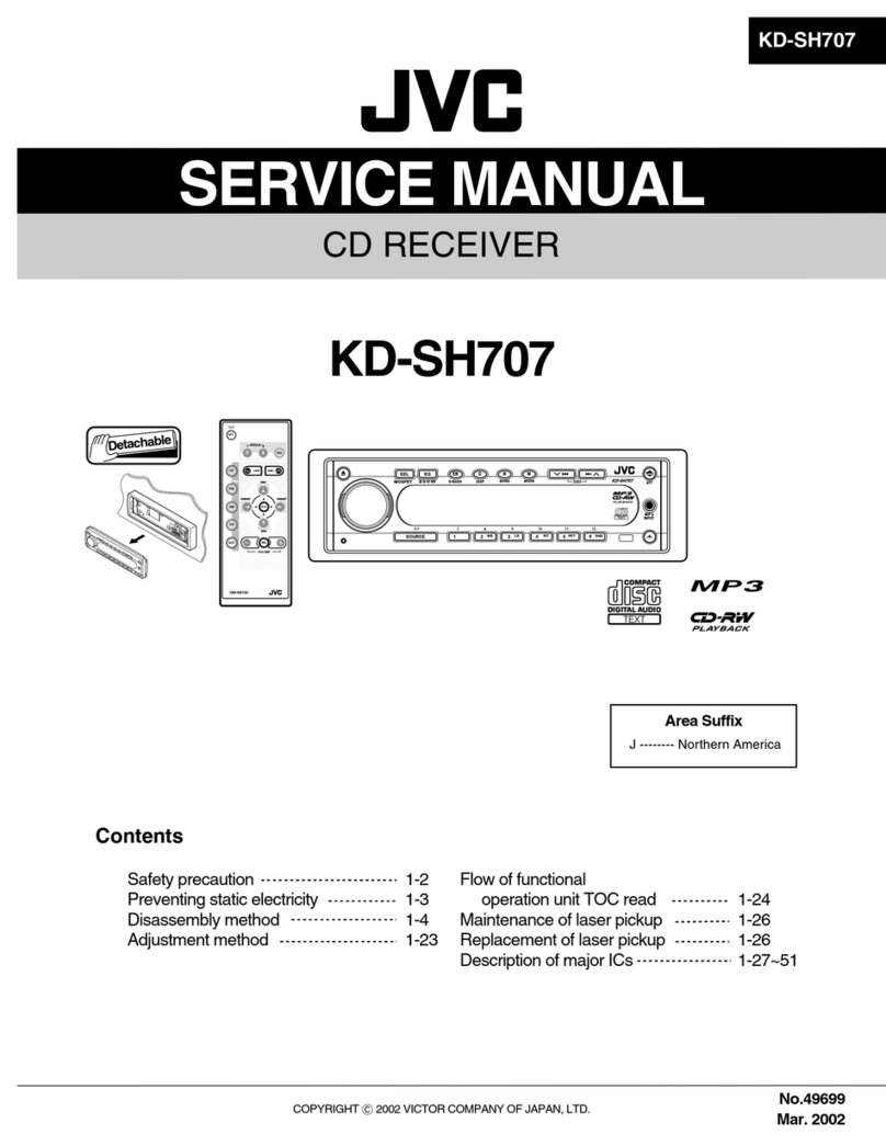JVC KD-SH707 User manual