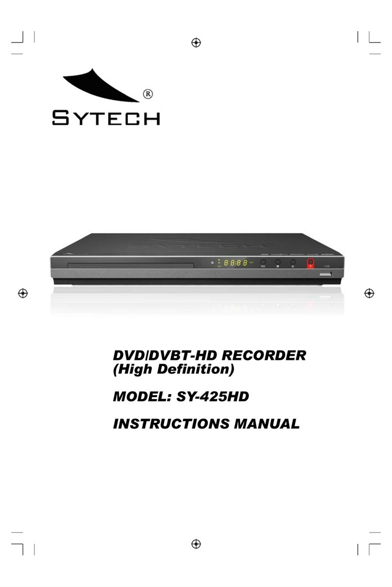 Sytech SY-425HD instruction manual