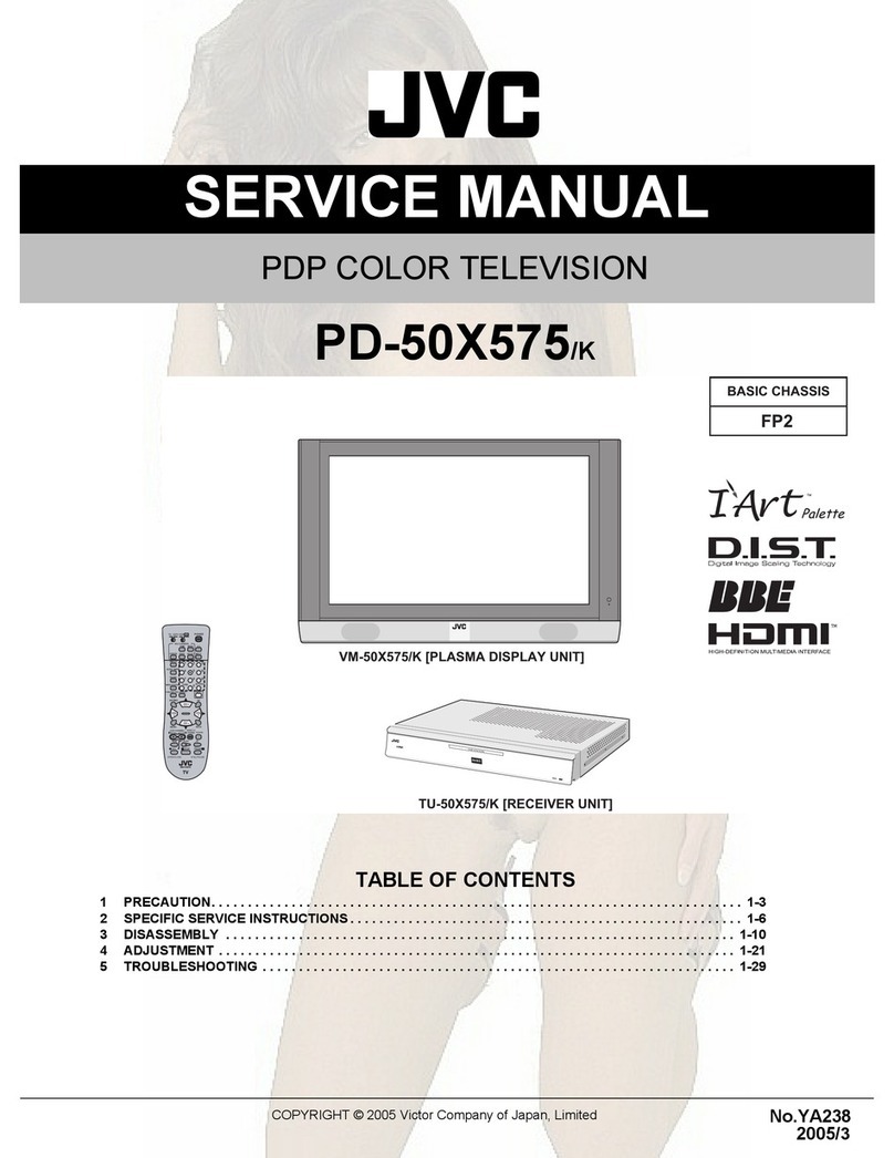 JVC PD-50X575 User manual