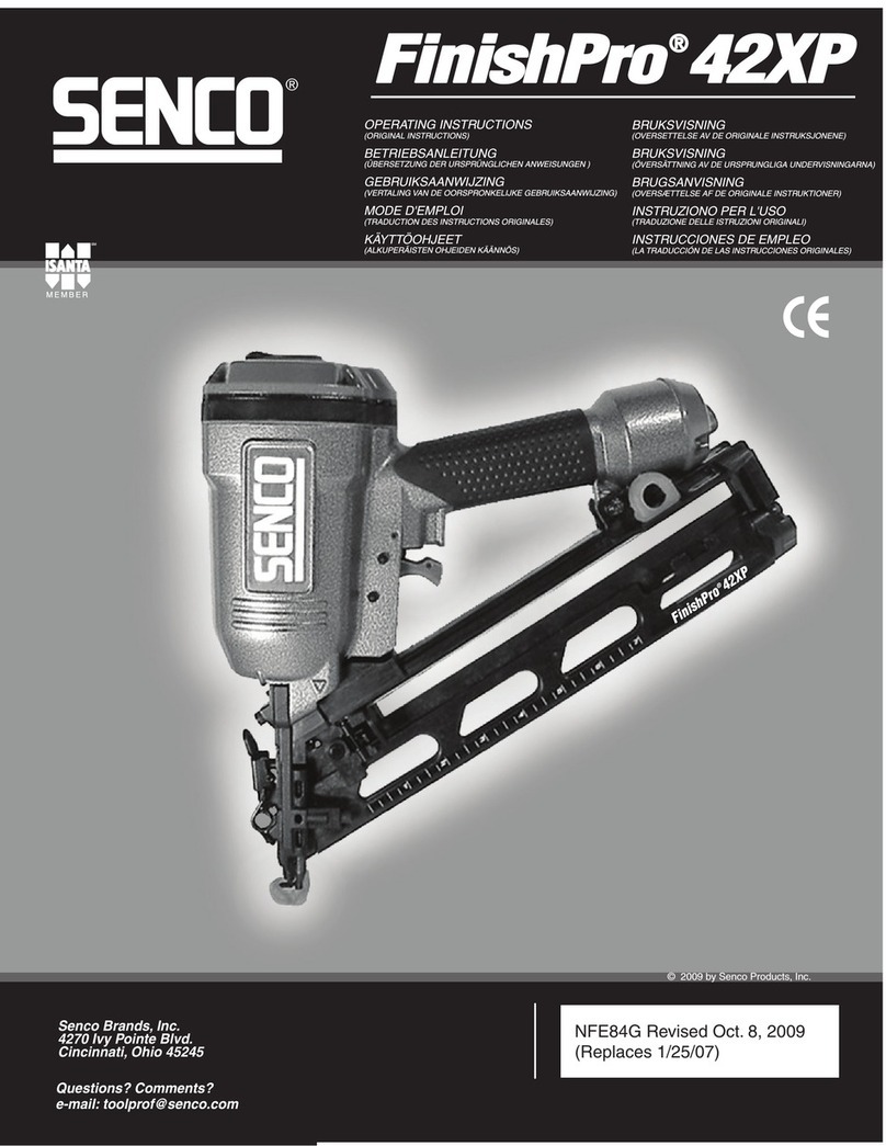 Senco FinishPro 42XP User manual