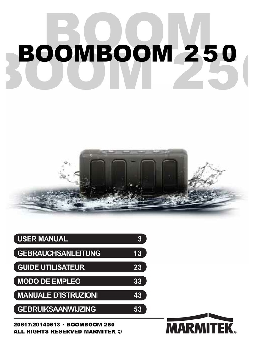 Marmitek BOOMBOOM 250 user manual